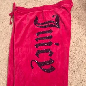 Juicy Couture velour pants